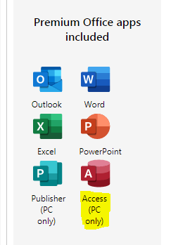 how to get microsoft access on a mac